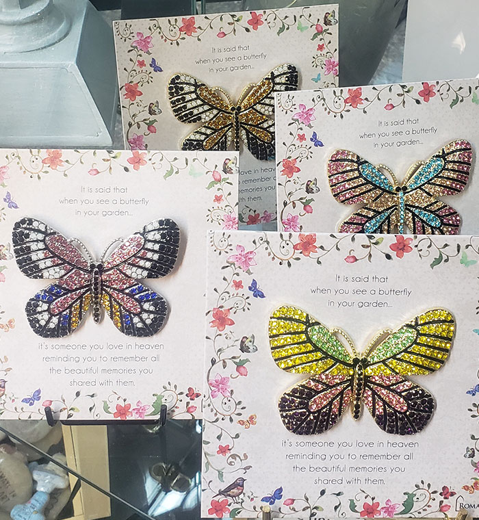 in loving memory bereavement butterfly gifts highland illinois